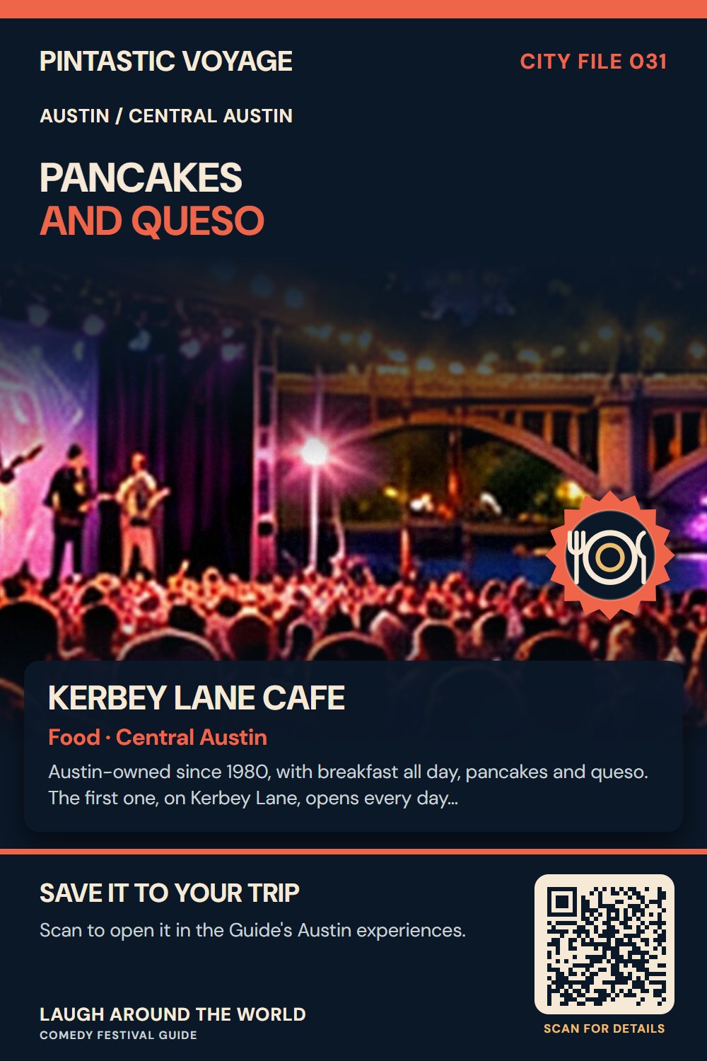 Pin: Kerbey Lane Cafe, food in Central Austin, Austin