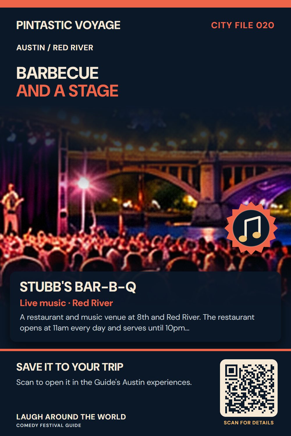 Pin: Stubb's Bar-B-Q, live music in Red River, Austin