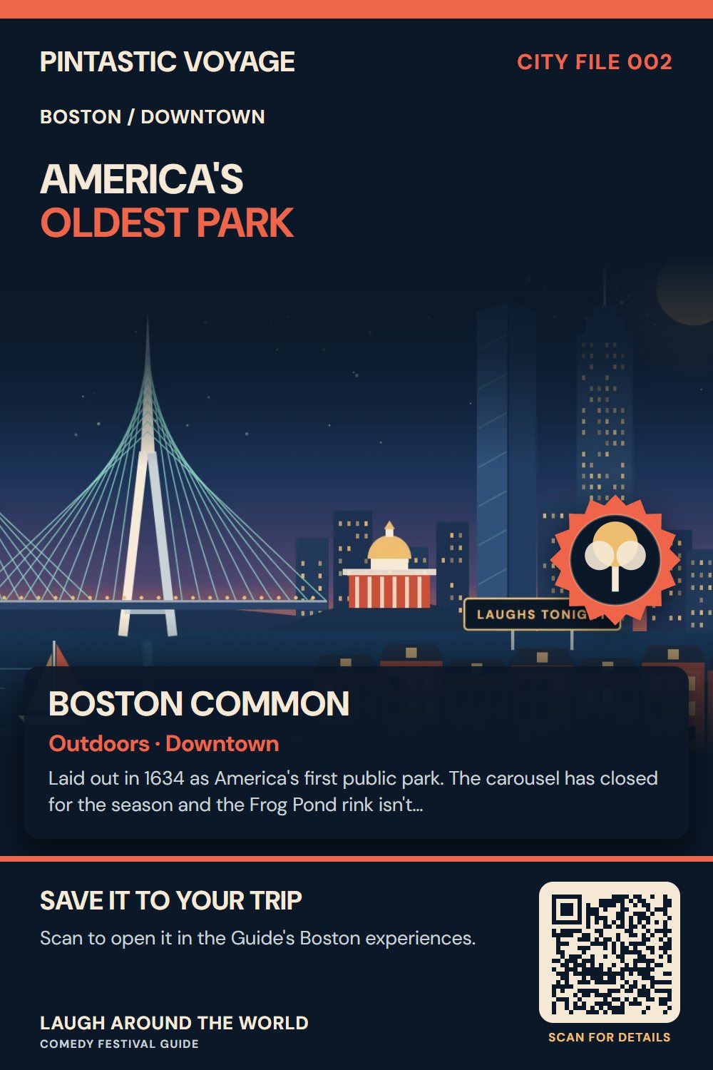 Pin: Boston Common, outdoors in Downtown, Boston