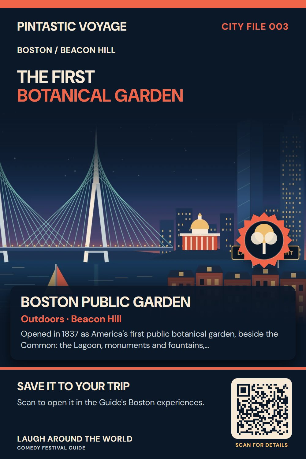 Pin: Boston Public Garden, outdoors in Beacon Hill, Boston