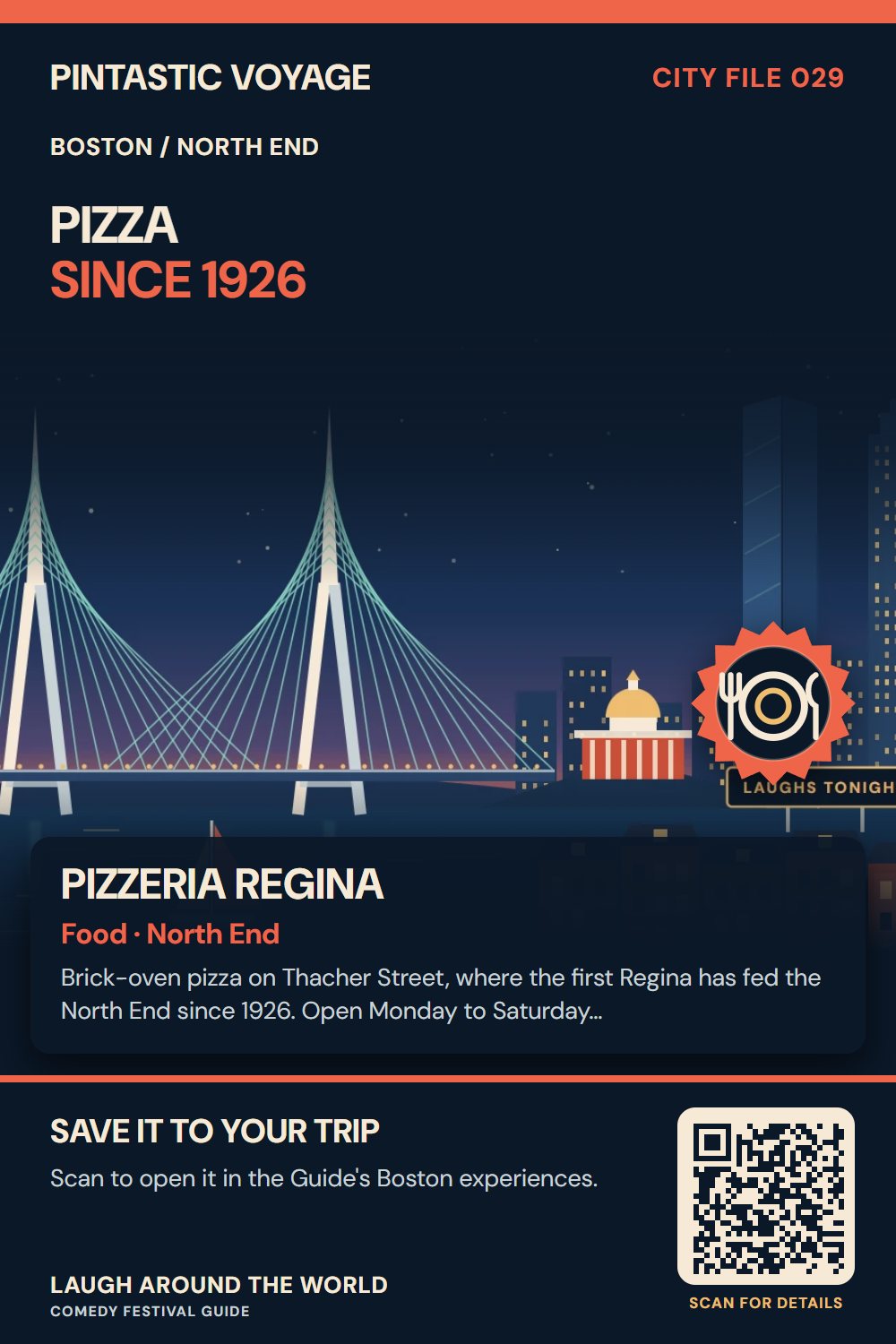 Pin: Pizzeria Regina, food in North End, Boston