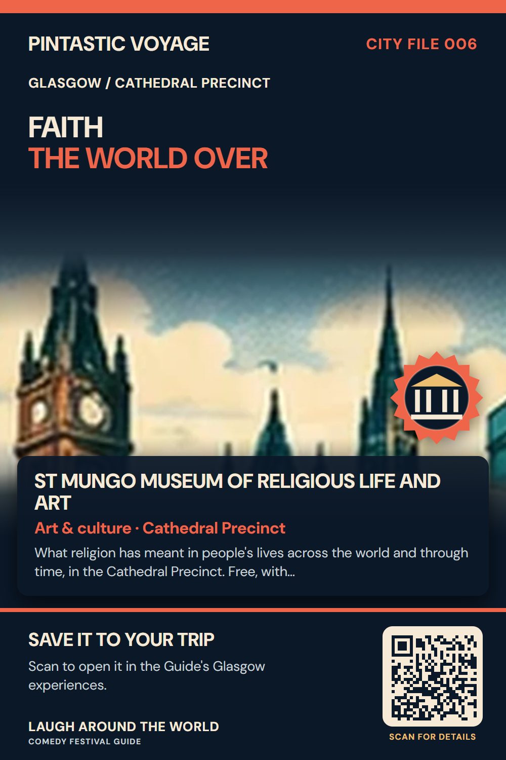 Pin: St Mungo Museum of Religious Life and Art, art & culture in Cathedral Precinct, Glasgow