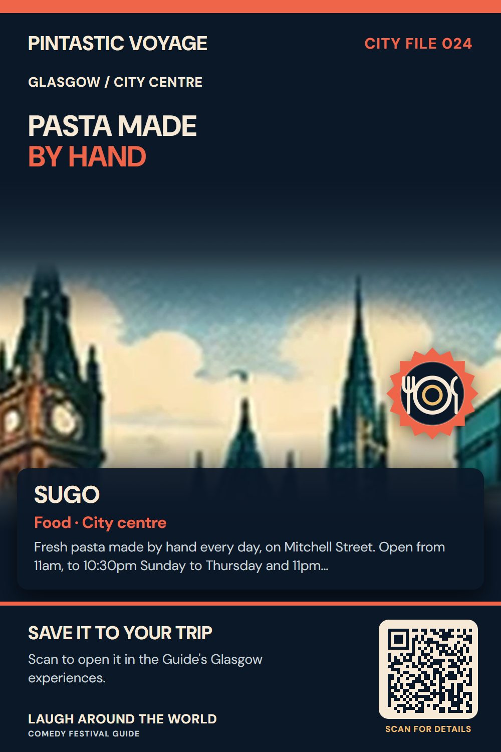Pin: Sugo, food in City centre, Glasgow