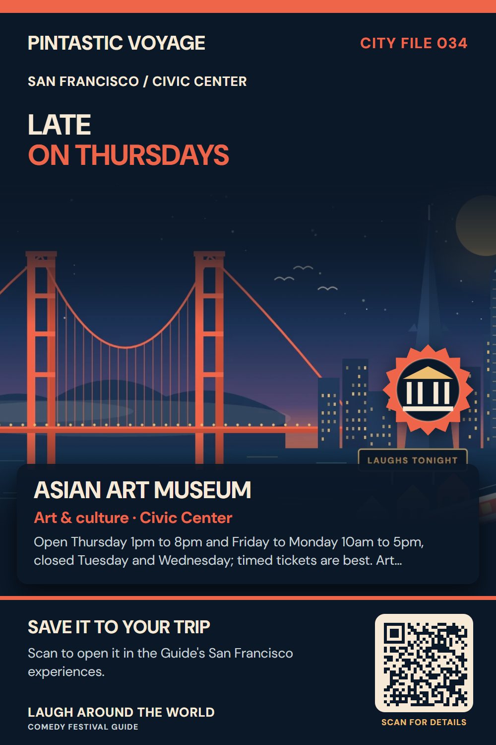 Pin: Asian Art Museum, art & culture in Civic Center, San Francisco