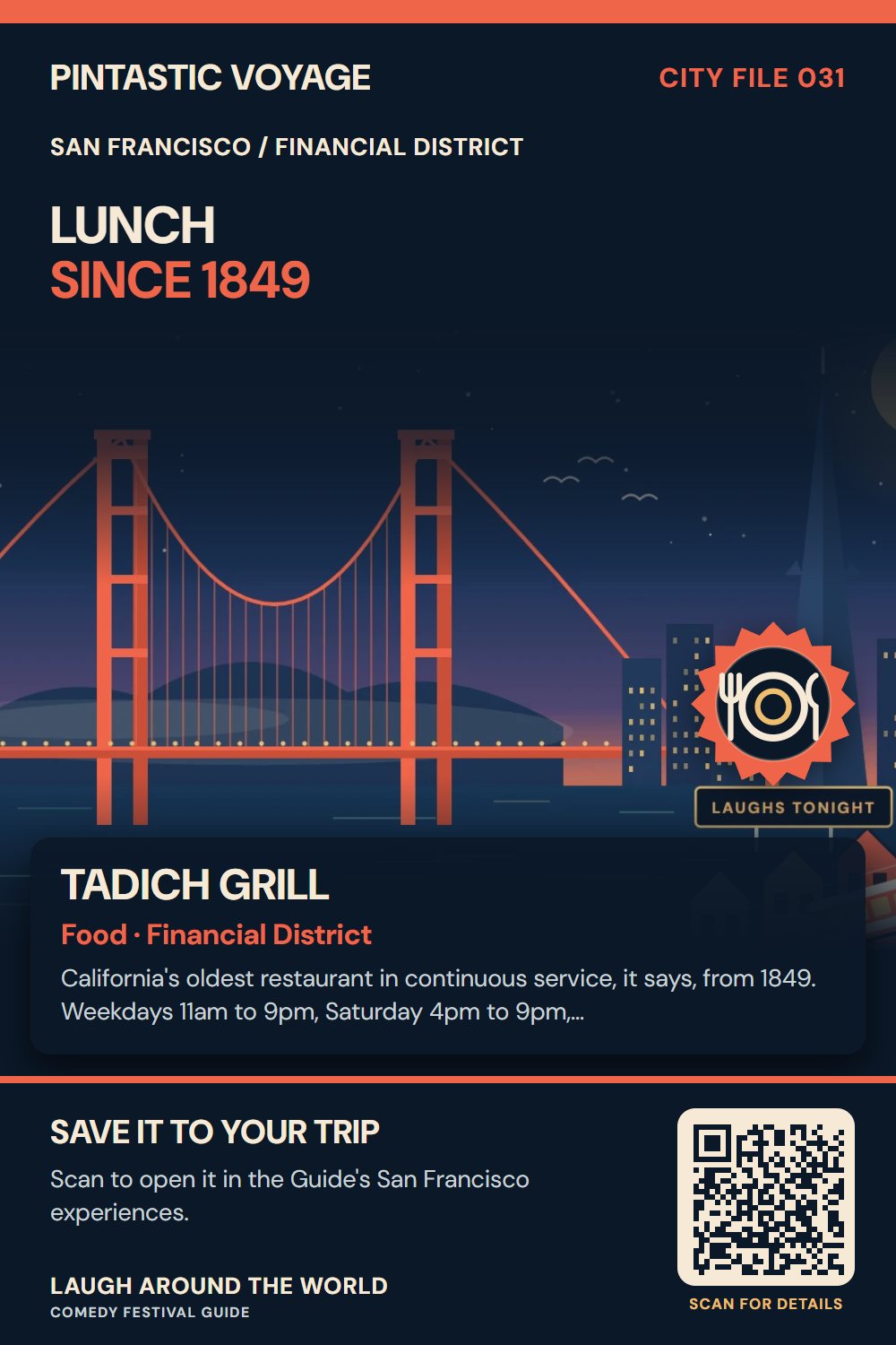 Pin: Tadich Grill, food in Financial District, San Francisco